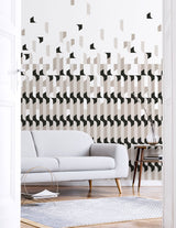 Papermint Alma Pack 1 & 2 in Black Wall Mural 8184-BDL-AB1