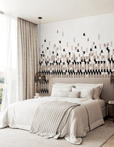 Papermint Alma Pack 1 & 2 in Black Wall Mural 8184-BDL-AB1