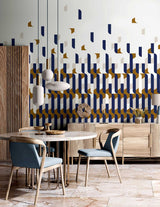 Papermint Alma Pack 1 & 2 in Blue Wall Mural 8184-BDL-AB2