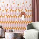 Papermint Alma Pack 1 & 2 in Pink Wall Mural 8184-BDL-AB3