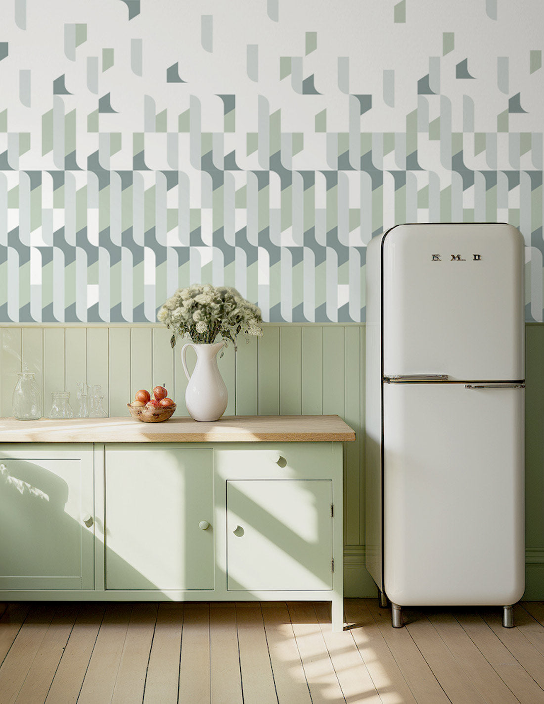 Papermint Alma Pack 1 & 2 in Grey Wall Mural 8184-BDL-AB4