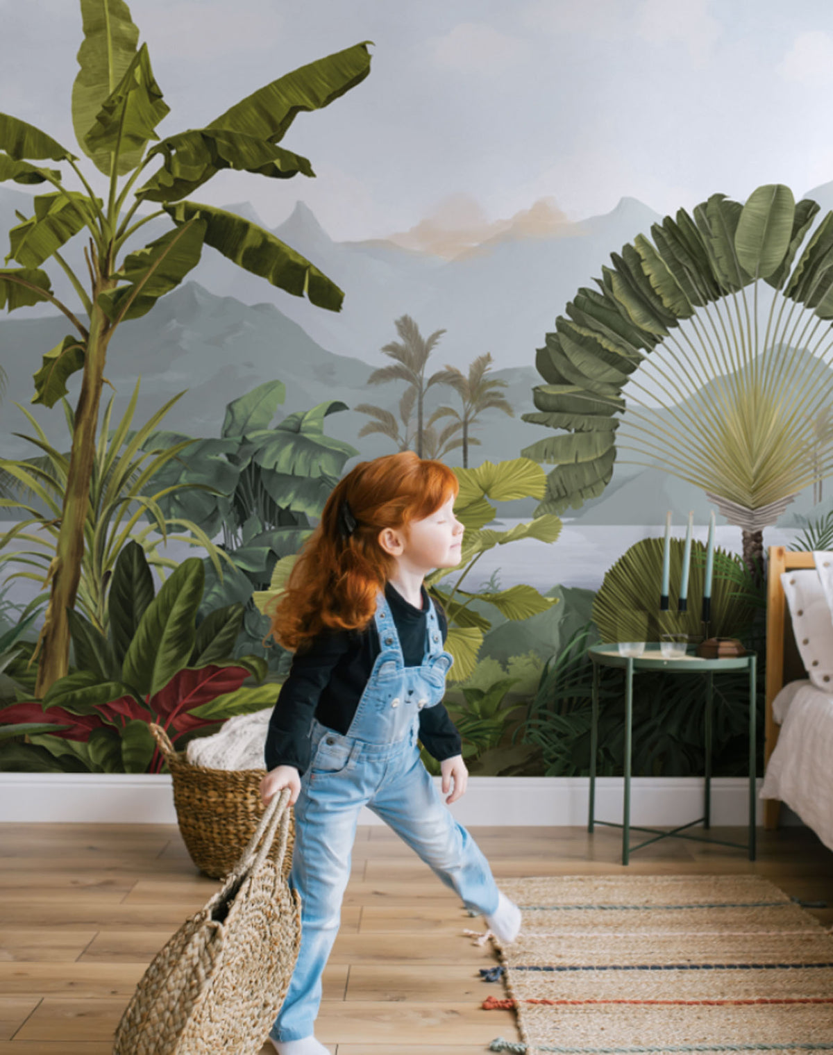 Papermint Amazonia Pack 1, 2 & 3 in Blue Wall Mural 8184-BDL