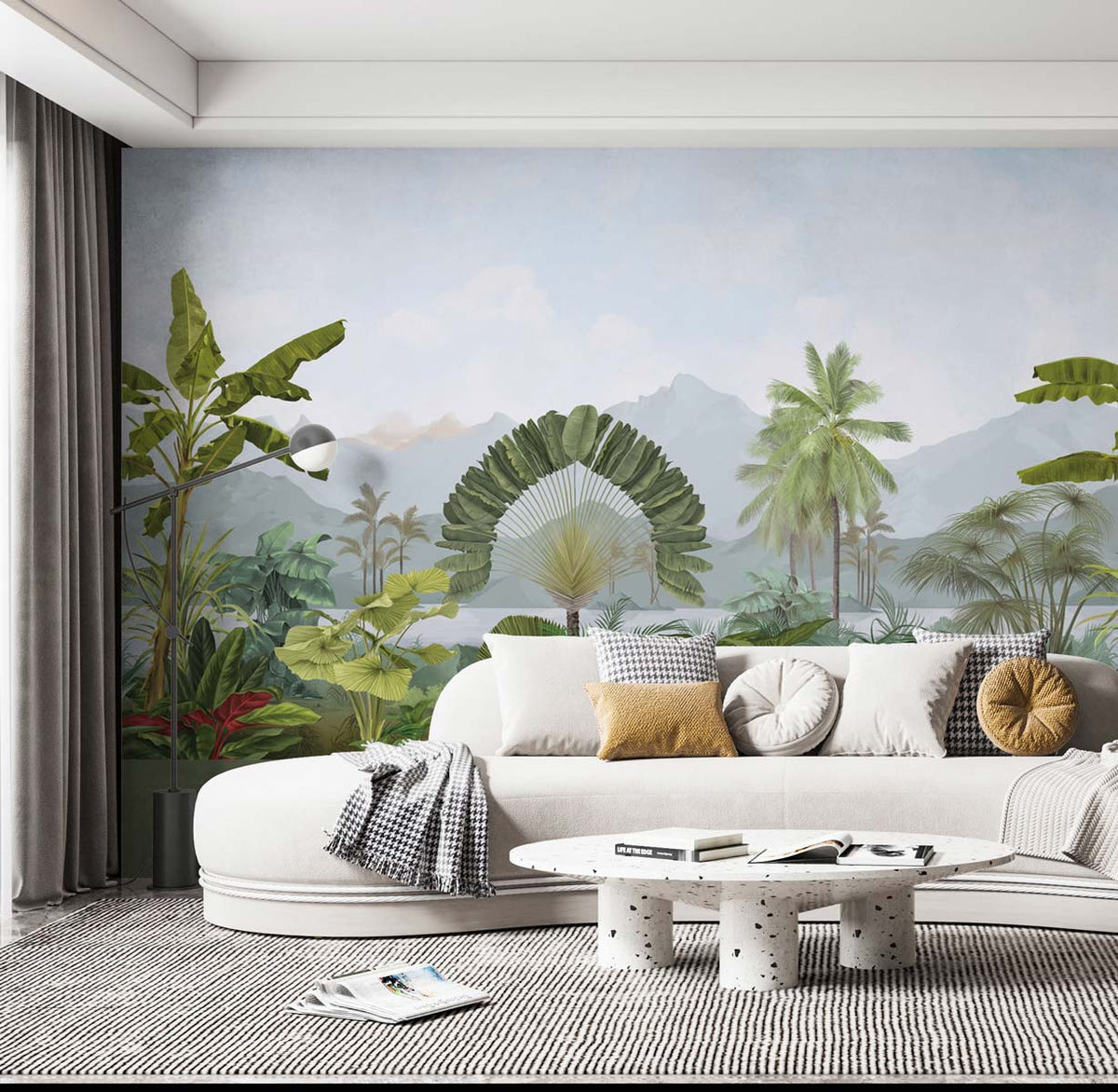 Papermint Amazonia Pack 1, 2 & 3 in Blue Wall Mural 8184-BDL