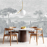 Papermint By the Sea Pack 1, 2 & 3 in Grey Wall Mural 8184-B