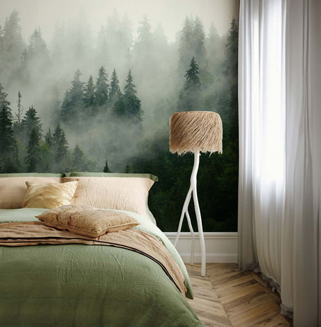 Papermint Boreal Pack 1 & 2 in Green Wall Mural 8184-BDL-AF