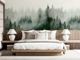 Papermint Boreal Pack 1 & 2 in Green Wall Mural 8184-BDL-AF