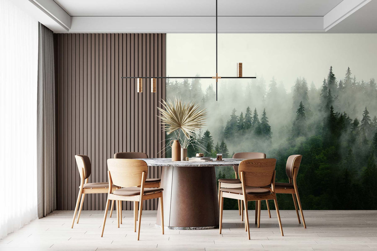 Papermint Boreal Pack 1 & 2 in Green Wall Mural 8184-BDL-AF