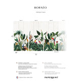 Papermint Bornéo Pack 1, 2 & 3 in Green Wall Mural 8184-BDL-