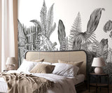 Papermint Botanic Pack 1 & 2 in Grey Wall Mural 8184-BDL-AH2