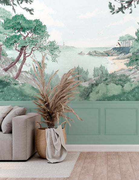 Papermint Bretagne Chair Rail With Faux Wainscoting Pack 1, 