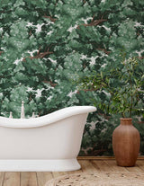 Papermint Bushu Pack 1 & 2 in Green Wall Mural 8184-BDL-AK1