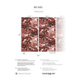 Papermint Bushu Pack 1 & 2 in Red Wall Mural 8184-BDL-AK3