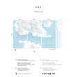 Papermint Summer Sky Pack 1, 2 & 3 in Blue Wall Mural 8184-B