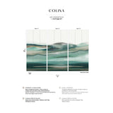 Papermint Colina Pack 1, 2 & 3 in Green Wall Mural 8184-BDL-
