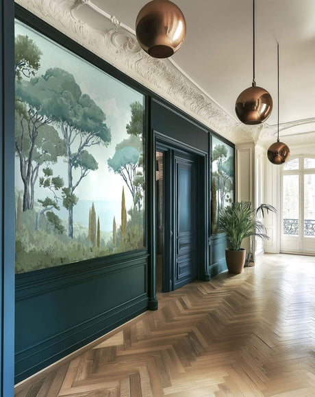 Papermint French Riviera Pack 1, 2 & 3 in Grey Wall Mural 81