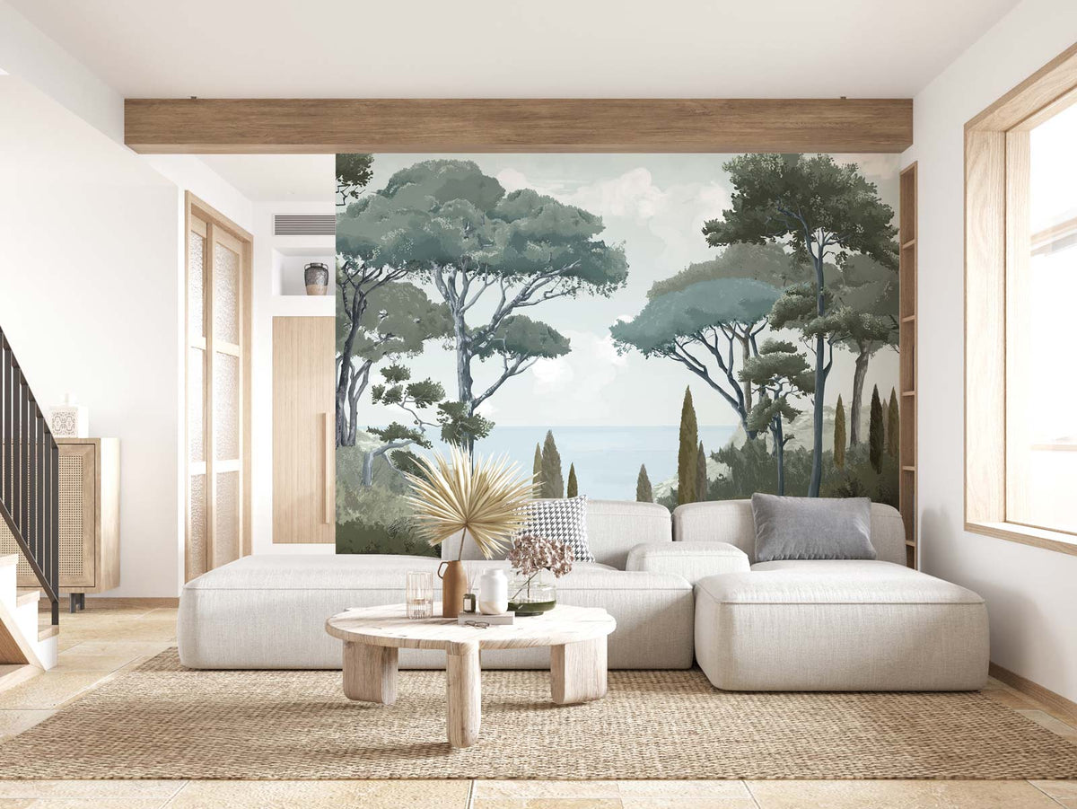 Papermint French Riviera Pack 1, 2 & 3 in Grey Wall Mural 81