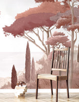 Papermint French Riviera Pack 1, 2 & 3 in Red Wall Mural 818