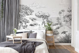 Papermint Wild Coast Pack 1, 2 & 3 in Grey Wall Mural 8184-B