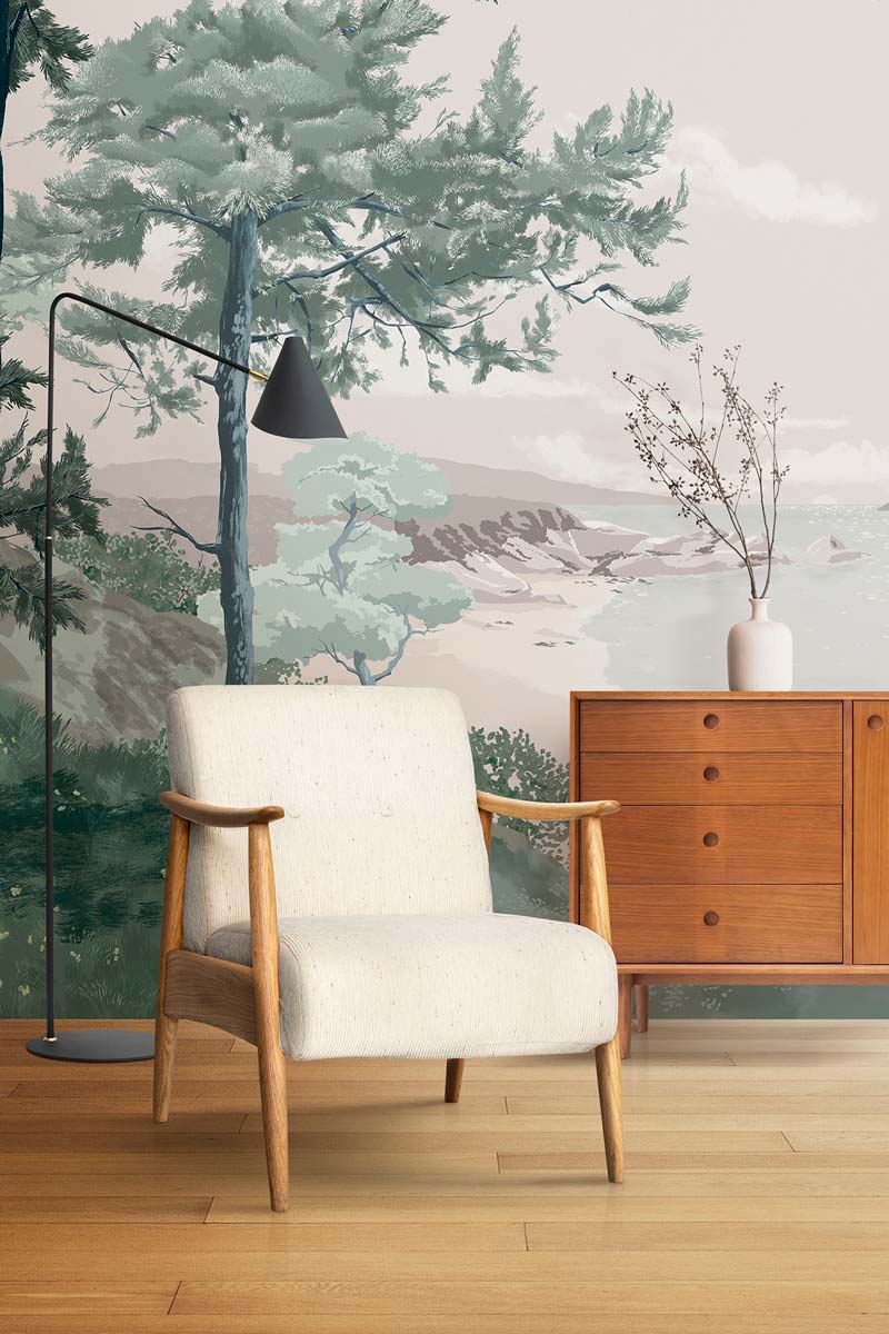 Papermint Crozon Pack 1, 2 & 3 in Green Wall Mural 8184-BDL-