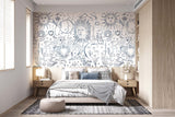 Papermint Divine Pack 1 & 2 in Navy Wall Mural 8184-BDL-AU1