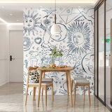 Papermint Divine Pack 1 & 2 in Navy Wall Mural 8184-BDL-AU1