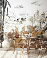 Papermint Dune Pack 1, 2 & 3 in Beige Wall Mural 8184-BDL-AW