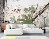 Papermint Dune Pack 1, 2 & 3 in Green Wall Mural 8184-BDL-AW