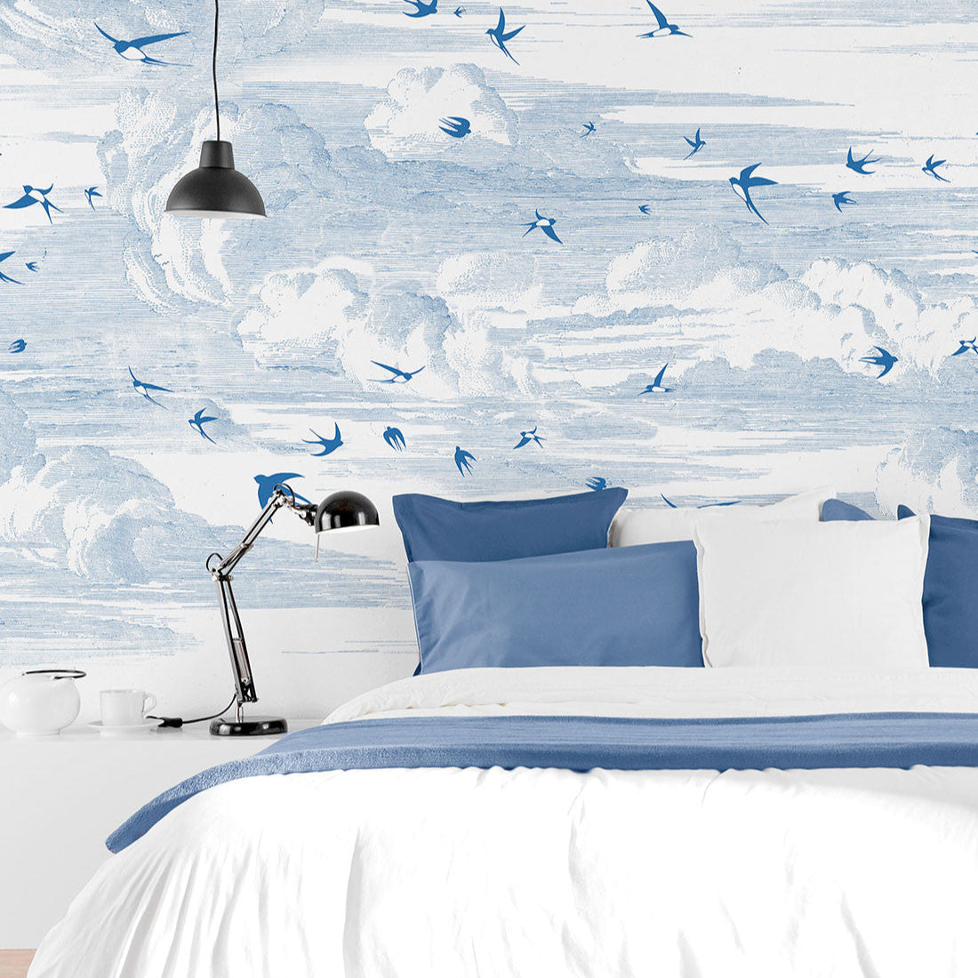 Papermint Soaring Pack 1 & 2 in Blue Wall Mural 8184-BDL-AY1