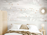 Papermint Soaring Pack 1 & 2 in Red Wall Mural 8184-BDL-AY3