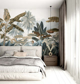 Papermint Exotic Pack 1 & 2 in White Wall Mural 8184-BDL-BA1