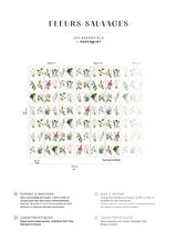 Papermint Wild Flowers Pack 1 & 2 in Multi Wall Mural 8184-B