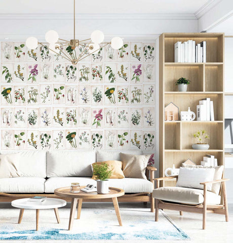 Papermint Wild Flowers Pack 1 & 2 in Multi Wall Mural 8184-B