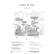 Papermint Pine Forest Pack 1 & 2 in Grey Wall Mural 8184-BDL
