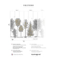 Papermint Orchards Pack 1 & 2 in Gold Wall Mural 8184-BDL-BF