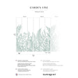 Papermint Garden Line Pack 1 & 2 in Sage Wall Mural 8184-BDL