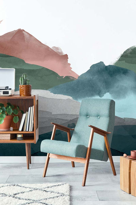 Papermint Hills Pack 1, 2 & 3 in Multi Wall Mural 8184-BDL-B
