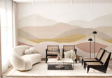 Papermint The Hills Pack 1 & 2 in Pink Wall Mural 8184-BDL-B