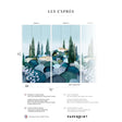Papermint Cypresses Pack 1 & 2 in Blue Wall Mural 8184-BDL-B