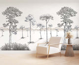 Papermint Shadows Pack 1 & 2 in Pink Wall Mural 8184-BDL-BS3