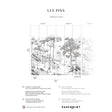 Papermint Pines Pack 1 & 2 in Black Wall Mural 8184-BDL-BT1