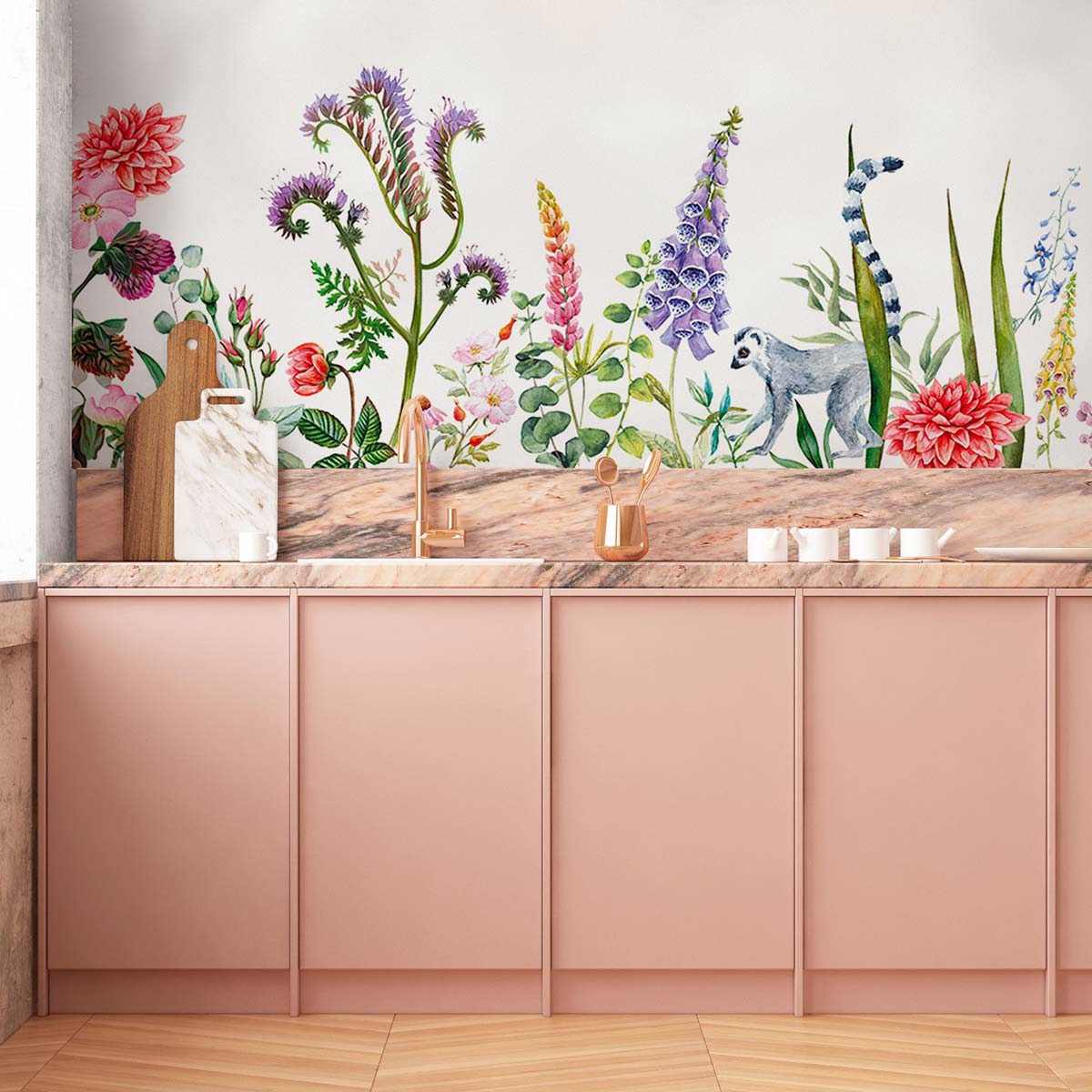 Papermint Lewis Pack 1 & 2 in Multi Wall Mural 8184-BDL-BU