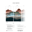 Papermint Line Water Pack 1 & 2 in Multi Wall Mural 8184-BDL