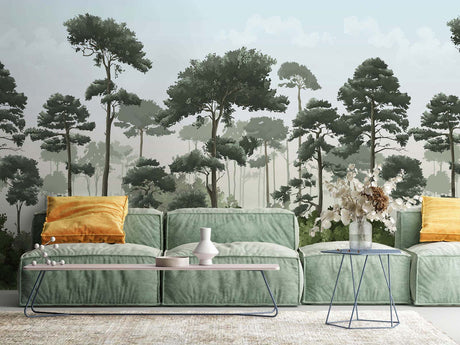 Papermint Matsu Pack 1 & 2 in Blue Wall Mural 8184-BDL-CA2