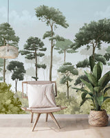 Papermint Matsu Pack 1 & 2 in Green Wall Mural 8184-BDL-CA3