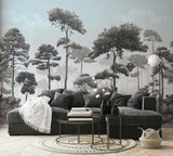 Papermint Matsu Pack 1 & 2 in Grey Wall Mural 8184-BDL-CA5