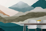 Papermint Montagna Pack 1, 2 & 3 in Teal Wall Mural 8184-BDL