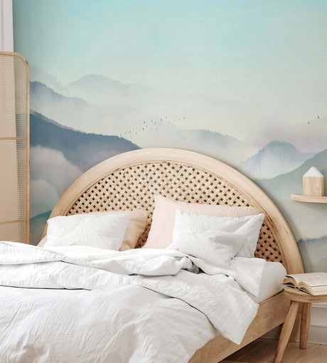 Papermint Japanese Mountain Pack 1, 2 & 3 in Blue Wall Mural