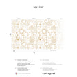 Papermint Mystic Pack 1, 2 & 3 in Gold Wall Mural 8184-BDL-C