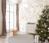 Papermint Mystic Pack 1, 2 & 3 in Gold Wall Mural 8184-BDL-C