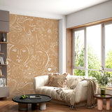 Papermint Mystic Pack 1, 2 & 3 in Brown Wall Mural 8184-BDL-
